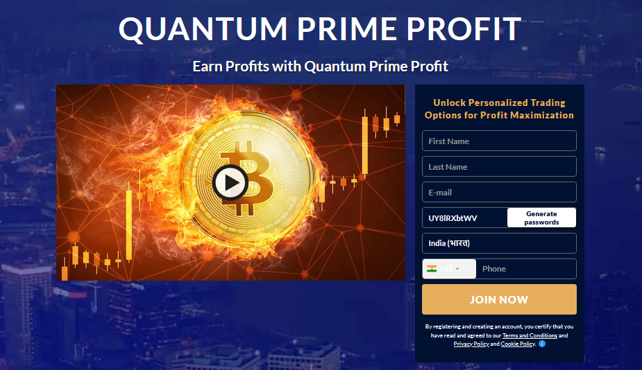 Quantum Prime Profit